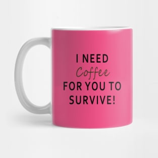 Need Coffee Mug